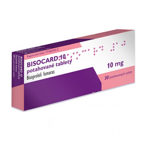 Самая низкая цена Бисокард (Bisocard) 10 мг, 30 шт. Купить Бисокард цена