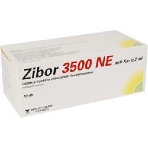 Самая низкая цена Цибор (Zibor) 3500 17500МЕ/1мл 0.2мл №10. Купить .