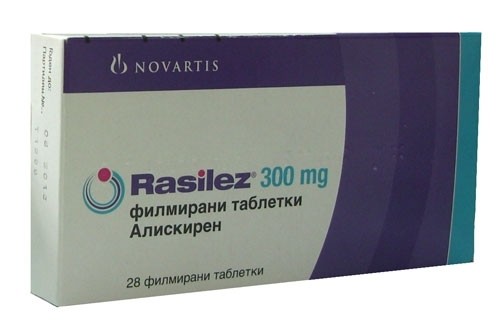Самая низкая цена Расилез (Rasilez) 300 мг, 28 таблеток. Купить Расилез .