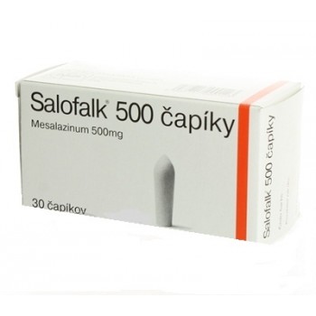 Салофальк свічки 500 мг, 30 супозиторій