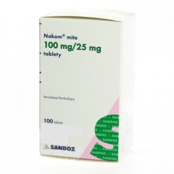 Наком (Nakom) 100 мг/25 мг, 100 таблеток