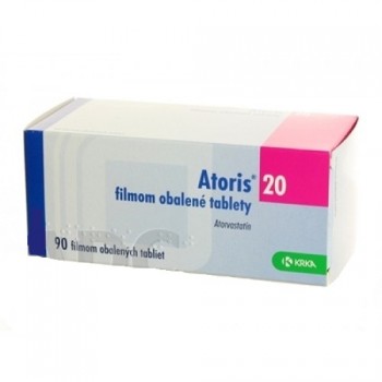 Аторис (Atoris) 20 мг, 90 таблеток