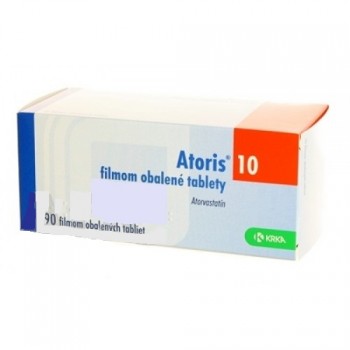 Аторис (Atoris) 10 мг, 90 таблеток