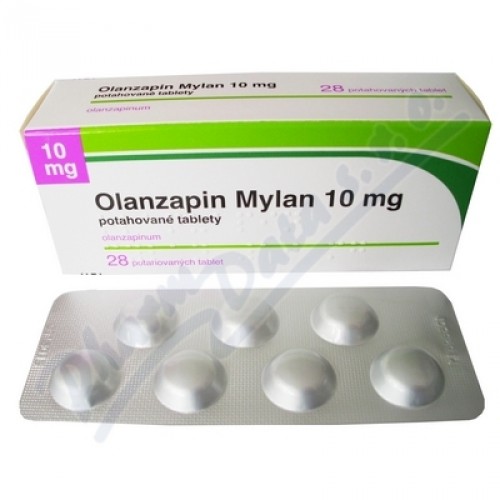 Купити препарат Оланзапін (Olanzapine) Mylan 10 мг, 28 таблеток