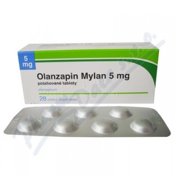Оланзапін (Olanzapine) Mylan 5 мг, 28 таблеток