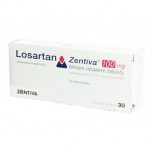 Лозартан Zentiva (Losartan) 100мг, 30 таблеток
