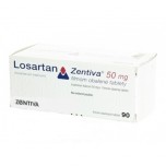 Лозартан Zentiva (Losartan) 50 мг, 90 таблеток