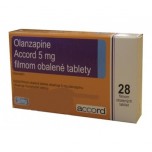 Оланзапін (Olanzapine) Accord 5 мг, 56 таблеток