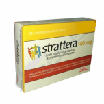 Страттера (Strattera) 100 мг, 28 капсул