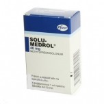 Солу-Медрол (Solu-Medrol) 40 мг/1 мл, 1 флакон