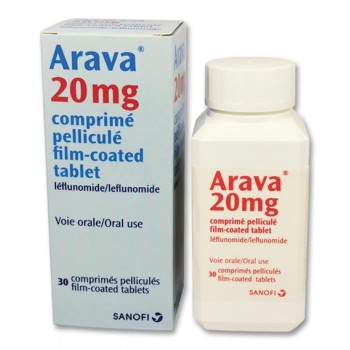 Арава (Arava) 20 мг, 30 таблеток