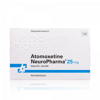 Атомоксетин NeuroPharma 25 мг, 28 капсул