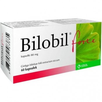 Білобіл (Bilobil) 80 мг, 60 капсул