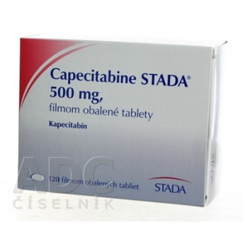 Капецитабін STADA (Capecitabine) 500 мг, 120 таблеток