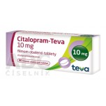 Циталопрам Teva (Citalopram) 10 мг, 30 таблеток
