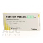 Циталопрам Vitabalans (Citalopram) 20 мг, 30 таблеток