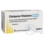 Циталопрам Vitabalans (Citalopram) 40 мг, 30 таблеток