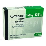 Ко-Вальсакор (Co-Valsacor) 160 мг/12.5 мг, 56 таблеток