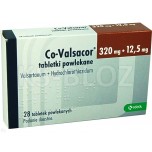 Ко-Вальсакор (Co-Valsacor) 320 мг/12.5 мг, 28 таблеток