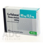 Ко-Вальсакор (Co-Valsacor) 80 мг/12.5 мг, 98 таблеток