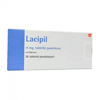 Лаципіл (Lacipil) 4 мг, 28 таблеток