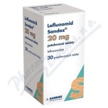 Лефлуномід Sandoz (Leflunomide) 20 мг, 30 таблеток