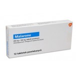 Маларон (Malarone) 250 мг+100 мг, 12 таблеток