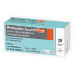 Мемантин Accord (Memantin) 10 мг, 28 таблеток