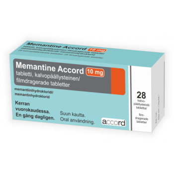 Мемантин Аккорд (Memantin) 10 мг, 28 таблеток
