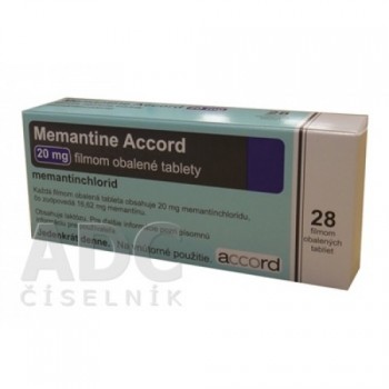 Мемантин Аккорд (Memantin) 20 мг, 28 таблеток