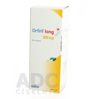 Орфірил Лонг (Orfiril Long) 300 мг, 100 капсул