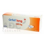 Орфірил Лонг (Orfiril Long) 500 мг, 100 пакет-саше