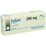 Соліан (Solian) 200 мг, 30 таблеток