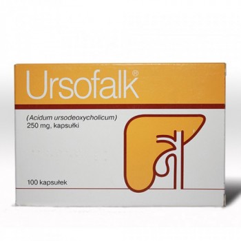 Урсофальк (Ursofalk) 250 мг, 100 капсул