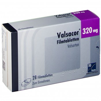 Вальсакор (Valsacor) 320 мг, 28 таблеток