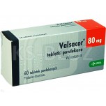 Вальсакор (Valsacor) 80 мг, 60 таблеток