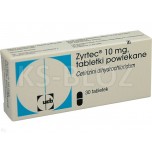 Зіртек (Zyrtec) 10 мг, 30 таблеток
