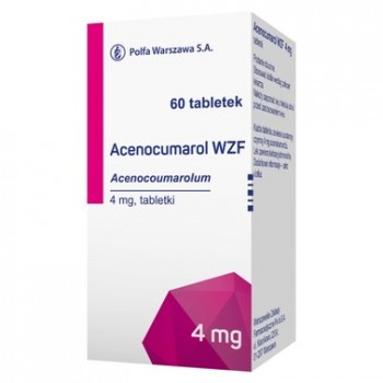 Аценокумарол (Acenocumarol) 4 мг, 60 таблеток