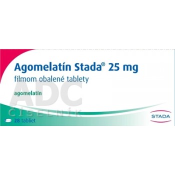 Агомелатин (Agomelatine) Stada 25 мг, 28 таблеток