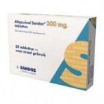 Алопуринол (Alopurinol) Sandoz 300 мг, 30 таблеток