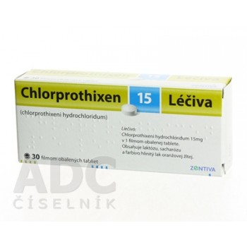 Хлорпротіксен Leciva 15 мг, 30 таблеток