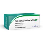 Дезлоратадин (Desloratadin) Aurovitas 5 мг, 30 таблеток