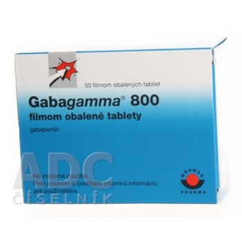 Габагама (Gabagamma) 800 мг, 50 таблеток