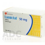 Ламіктал (Lamictal) 50 мг, 98 таблеток
