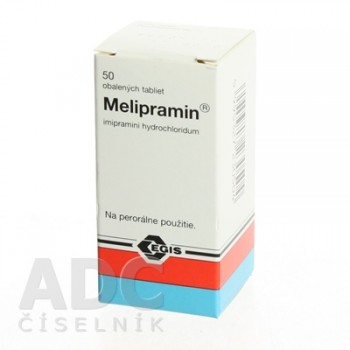 Меліпрамін (Melipramin) 25 мг, 50 таблеток