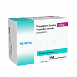 Прегабалін (Pregabalin) Zentiva 150 мг, 56 капсул