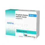 Прегабалін (Pregabalin) Zentiva 75 мг, 56 капсул