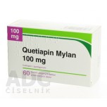 Кветіапін Mylan 100 мг, 60 таблеток