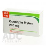 Кветіапін Mylan 200 мг, 60 таблеток