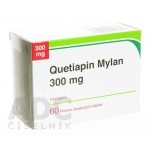 Кветіапін Mylan 300 мг, 60 таблеток